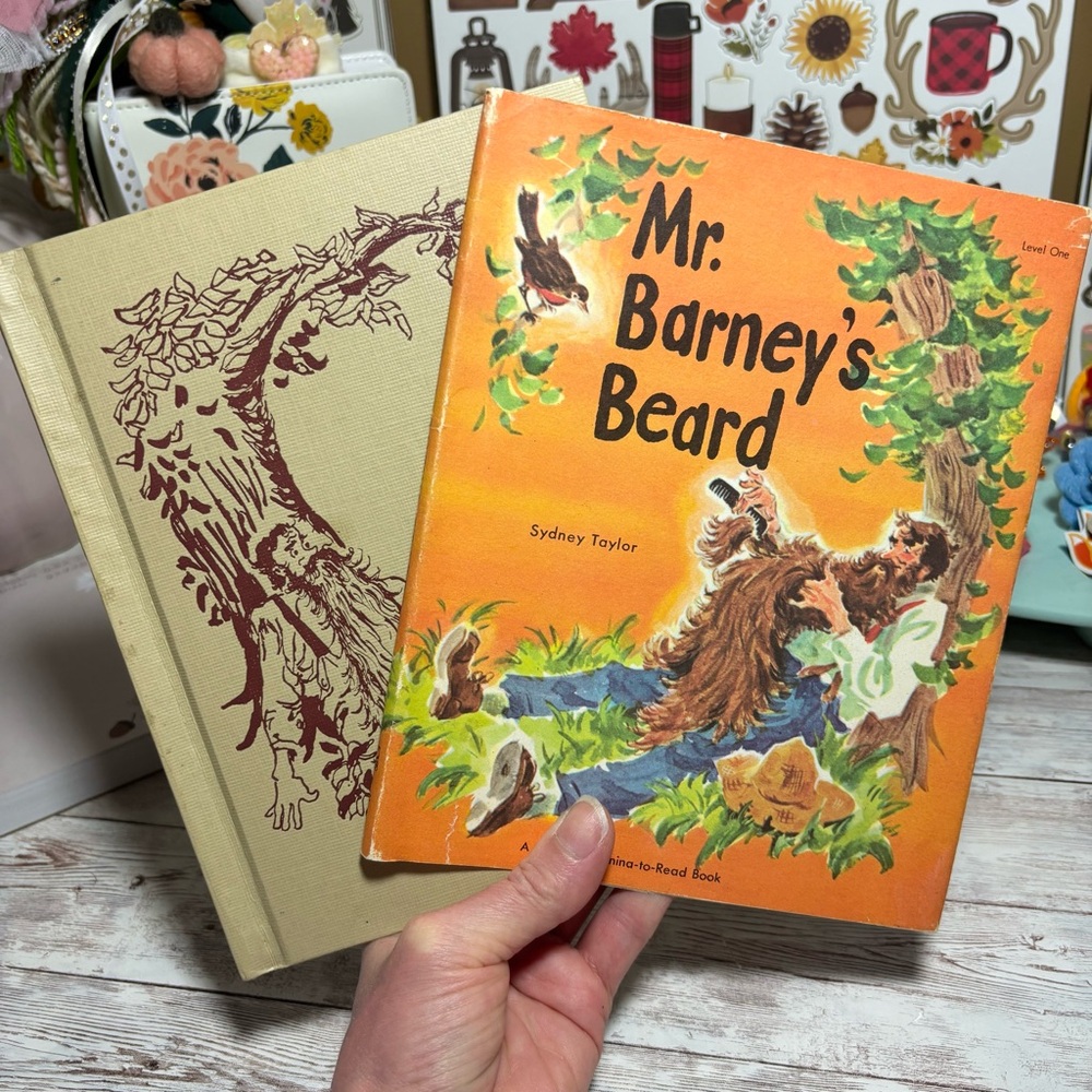 Vintage Mr. Barney’s Beard By Sydney Taylor Hardcover Book 1961 Level 1 Follett